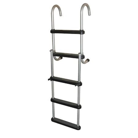 Powerplay 5 Step Anodized Aluminum Removable Pontoon Ladder PO81168